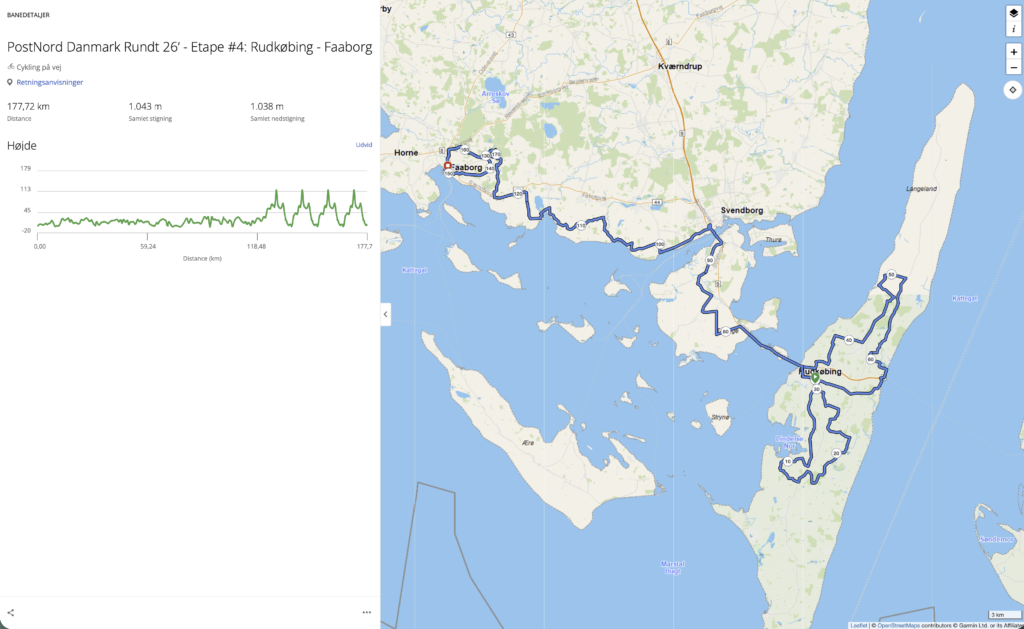 4.etape PNDK2026 Rudkoebing Faaborg